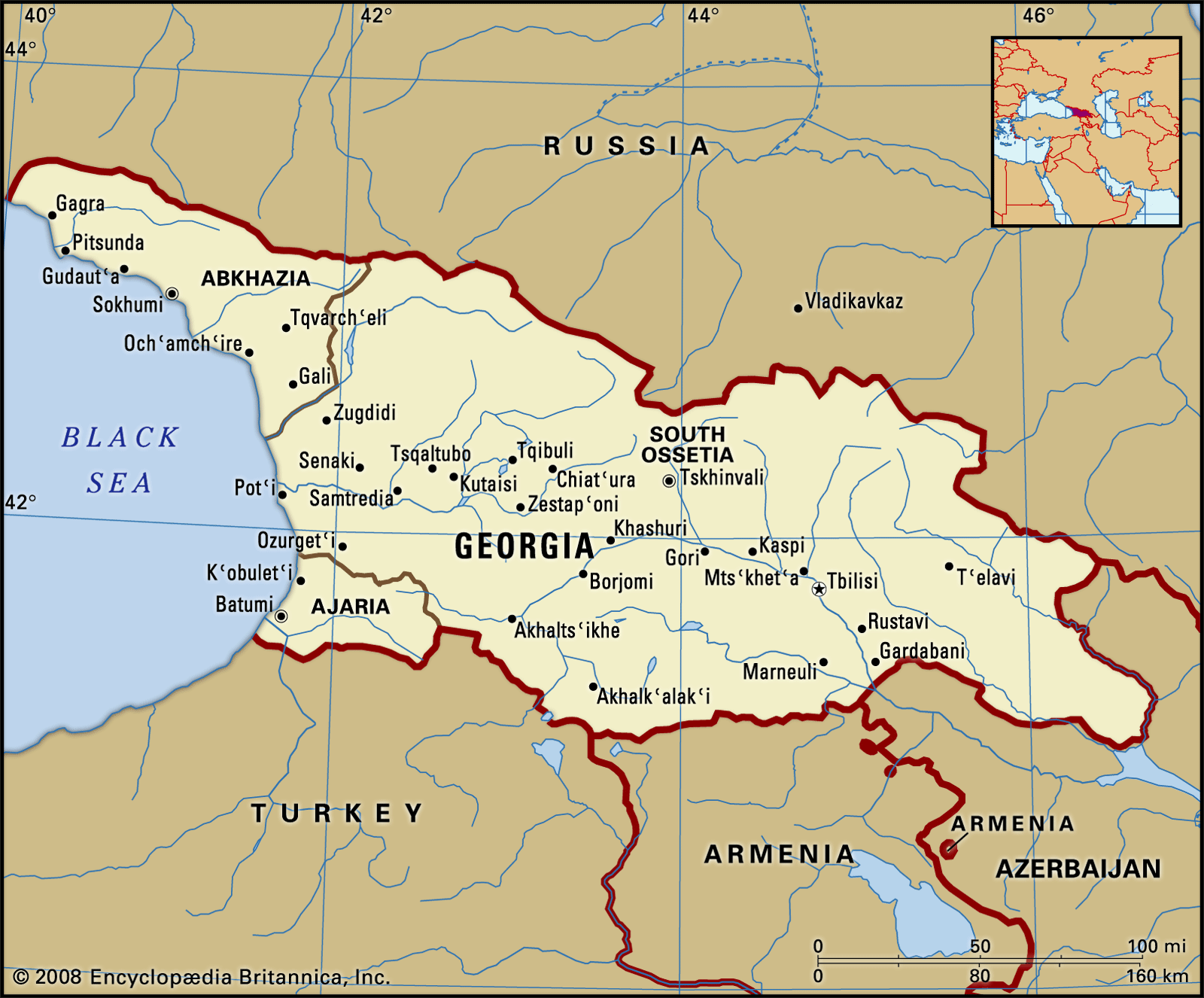 Gürcistan'a Parsiyel Taşımacılık